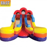 Toboggan Aquatique À Double Éclaboussure Toboggan Aquatique À Double Éclaboussure