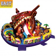 Parcours D'obstacles De L'île De La Chasse Au Trésor