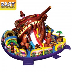 Parcours D'obstacles De L'île De La Chasse Au Trésor