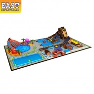 Grand Parc D'attractions Gonflable De Terrain De Parc Aquatique Grand Parc D'attractions Gonflable De Terrain De Parc Aquatique