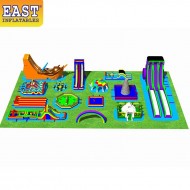 Parc D'attractions Gonflable