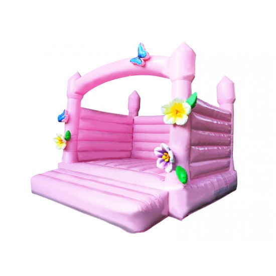 Rose Château Gonflable