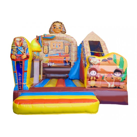 Château Gonflable Pharaon Avec Toboggan Château Gonflable Pharaon Avec Toboggan