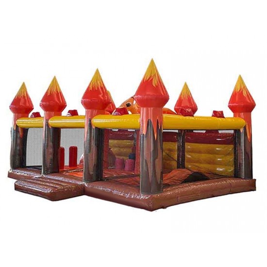 Château Gonflable Dinosaure Médiéval Château Gonflable Dinosaure Médiéval