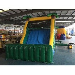 Parcours D'obstacles Tropicaux D'arrière-cour