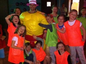 Costumes de sumo gonflables