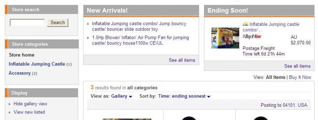 Le magasin East Gonflable EBay Retail se développe dans la vente directe dans le monde entier Le magasin East Gonflable EBay Retail se développe dans la vente directe dans le monde entier