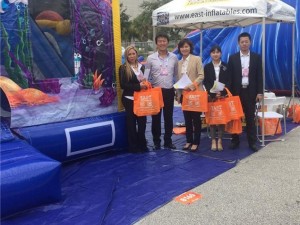 Gonflables de l'Est à l'IAAPA 2016 Gonflables de l'Est à l'IAAPA 2016