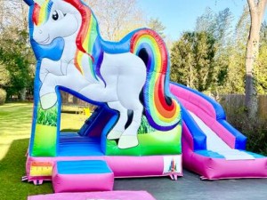 Où mettre un château gonflable?